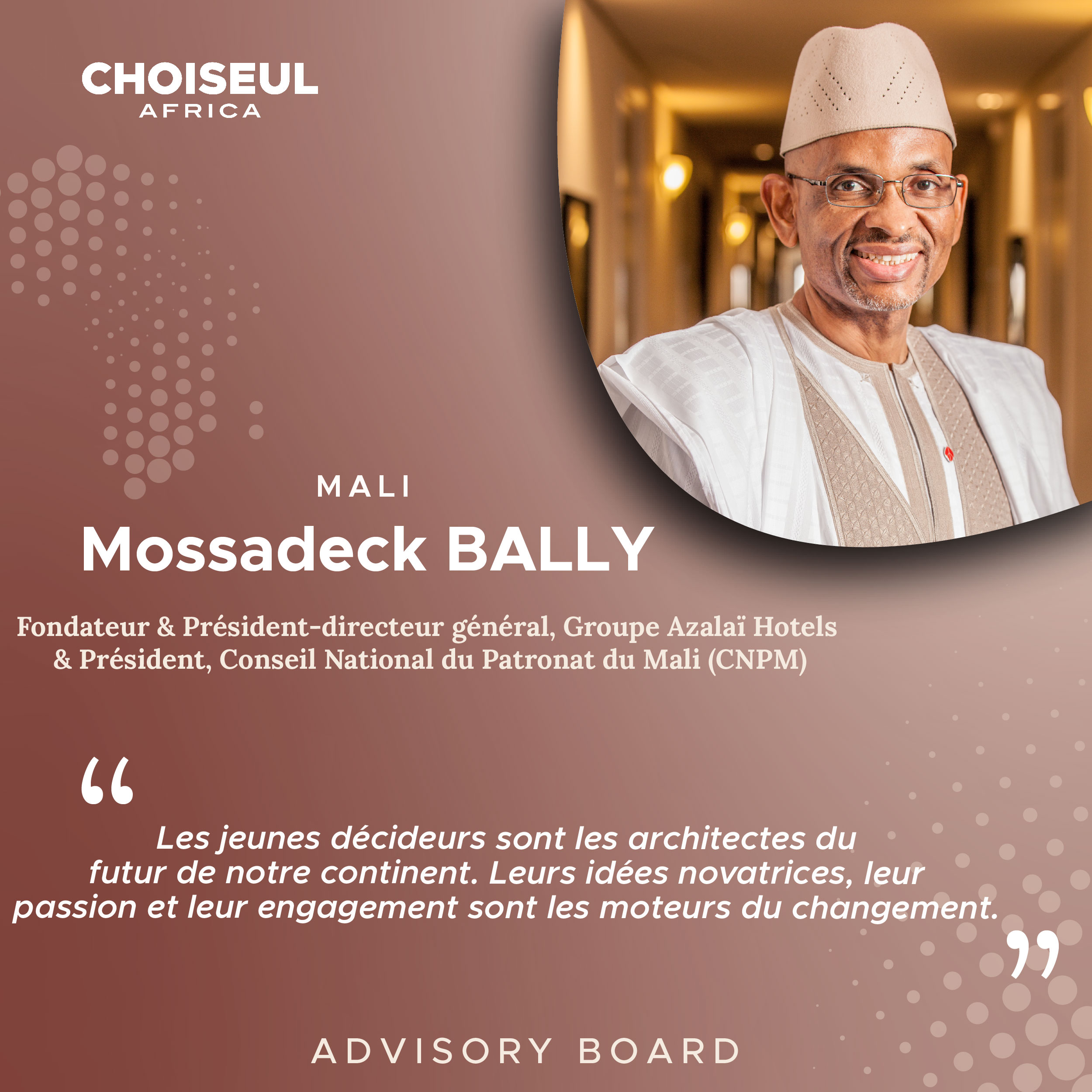 Portrait d’Advisory Board : Mossadeck BALLY